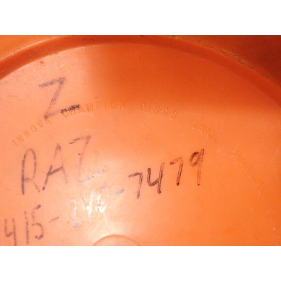 Innova Leopard Disc Golf Mid Range Orange Used - Picture 3 of 5